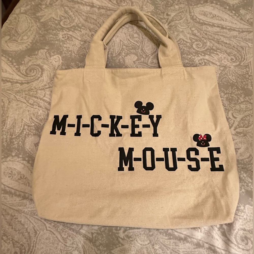 Mickey Mouse Canvas Tote
